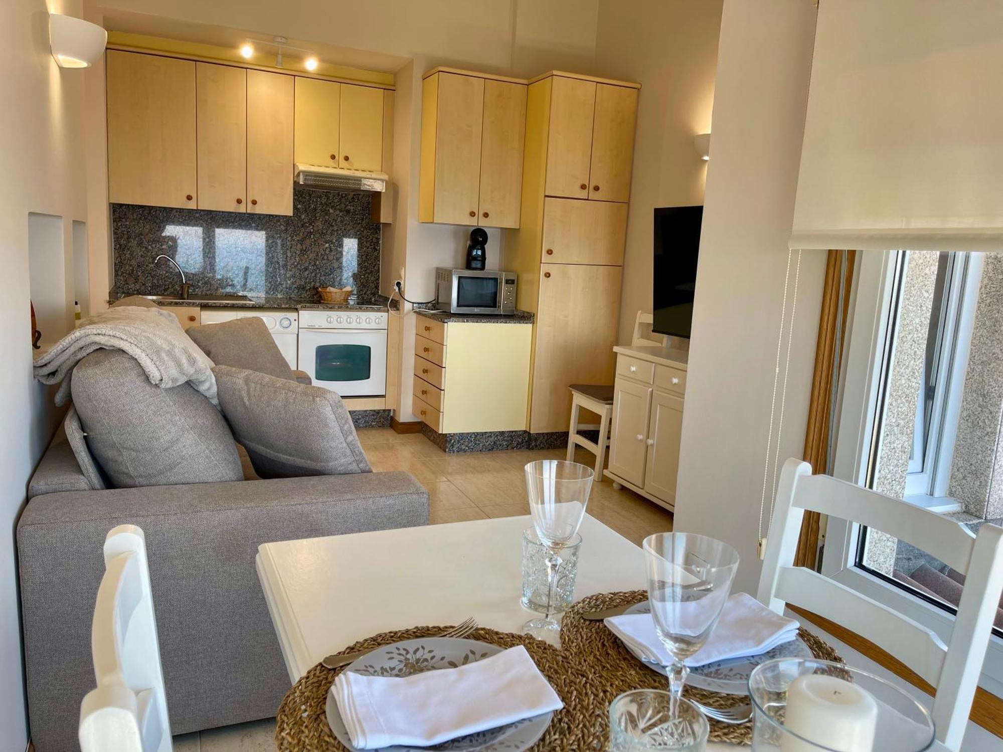 Apartamentos Fontenla-Lanzada Soutullo 외부 사진